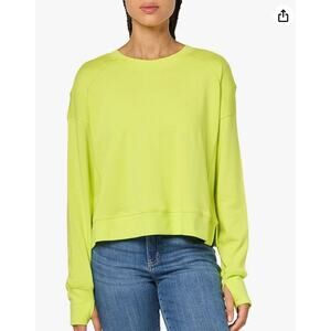 Sweaty Betty Women's After Class Crop Sweatshirt EUC